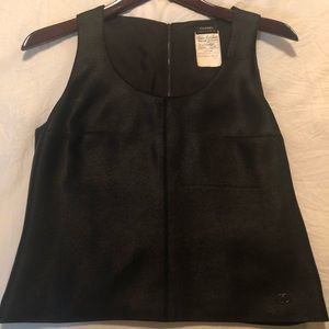 Chanel Black Tank Top ( Luxury, Authentic)